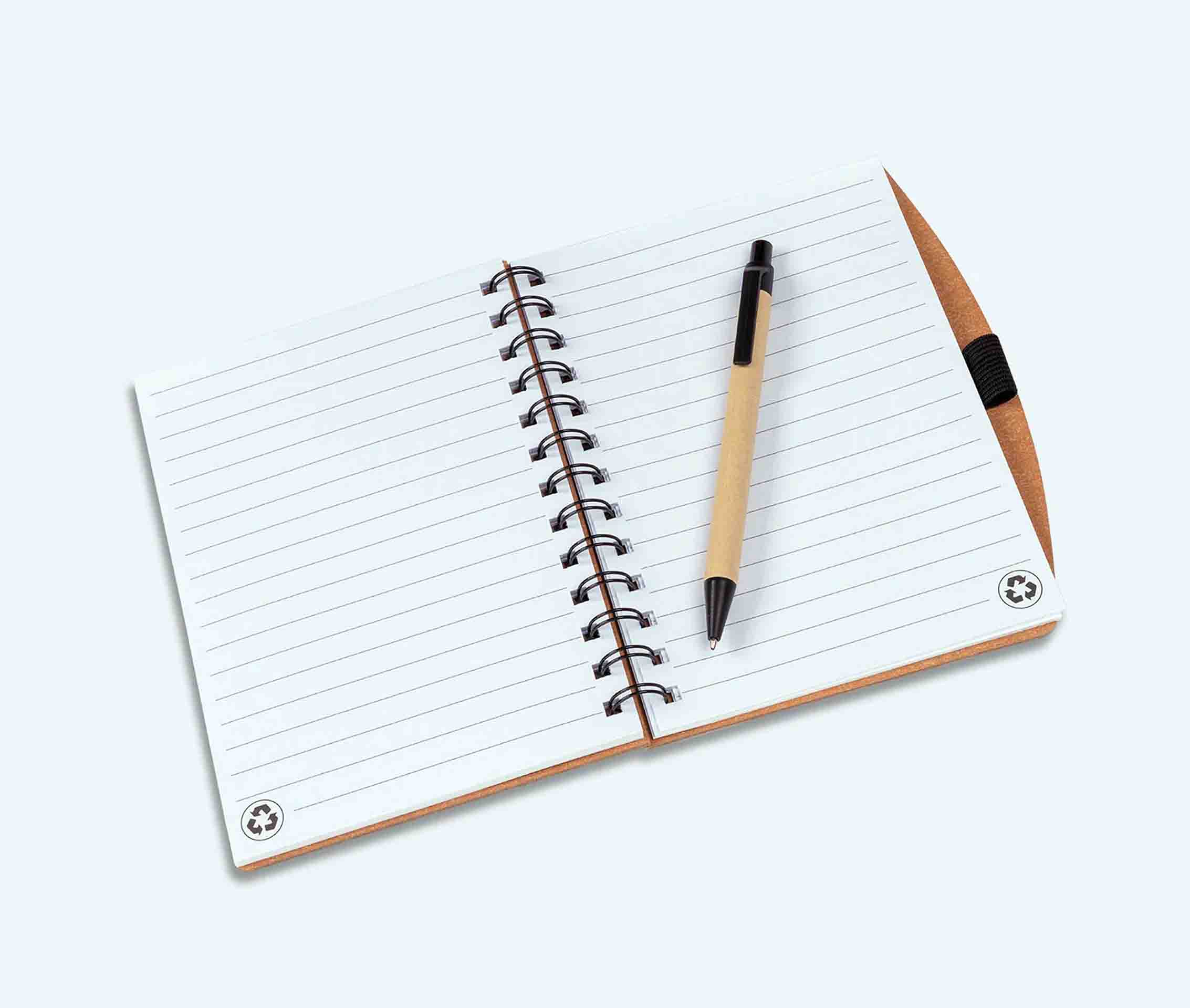 Small notebook and pen